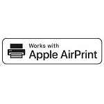 works with AirPrint logo